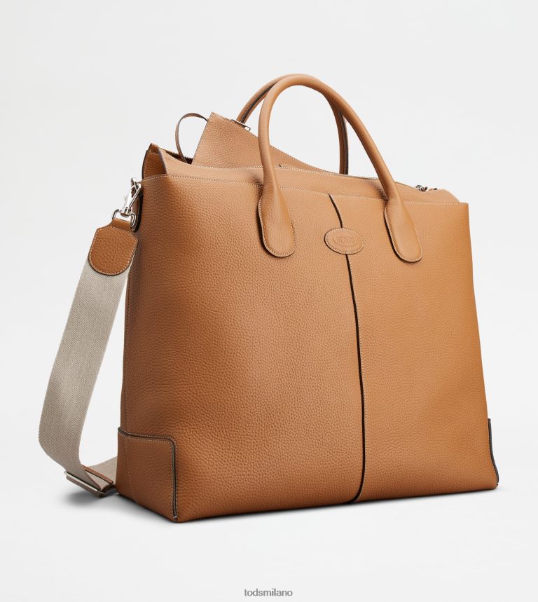 donnemarrone Tod's borsa da viaggio di bag in pelle P66X8B257