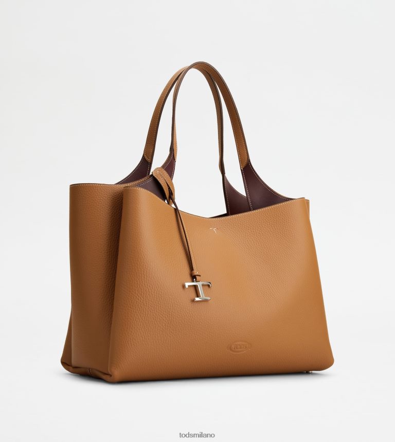 donnemarrone Tod's borsa in pelle media P66X8B296
