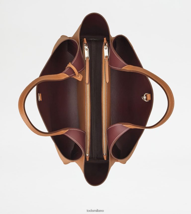 donnemarrone Tod's borsa in pelle media P66X8B296