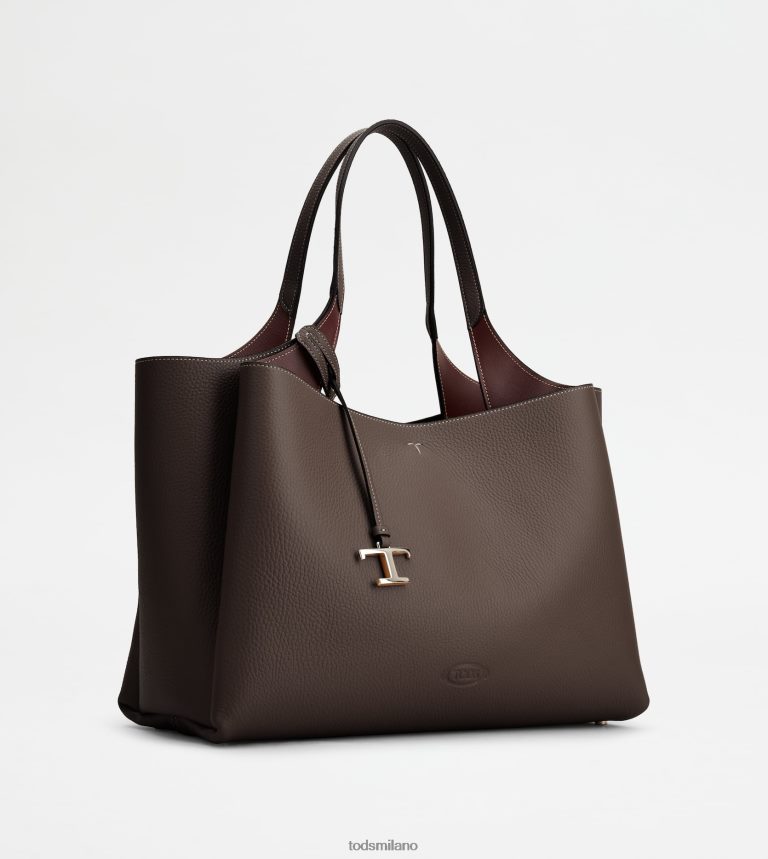 donnemarrone Tod's borsa in pelle media P66X8B322