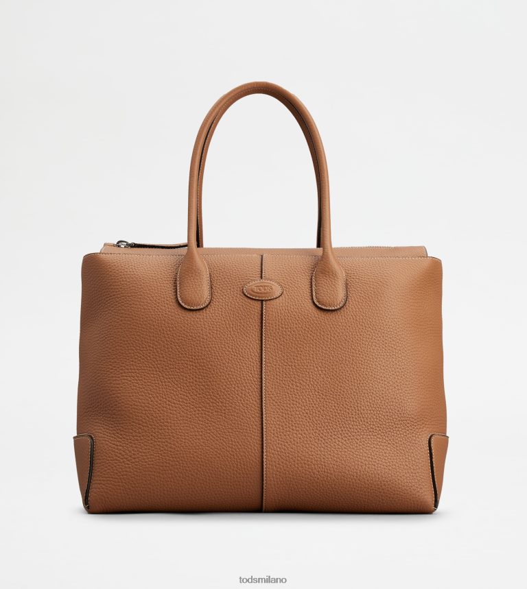 donnemarrone Tod's di borsa in pelle grande P66X8B267