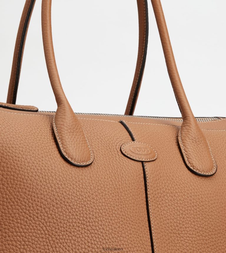 donnemarrone Tod's di borsa in pelle grande P66X8B267