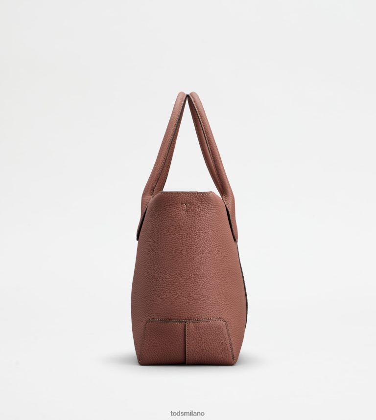 donnemarrone Tod's di borsa in pelle media P66X8B264