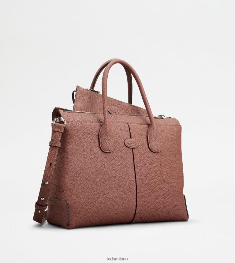 donnemarrone Tod's di borsa in pelle media P66X8B264