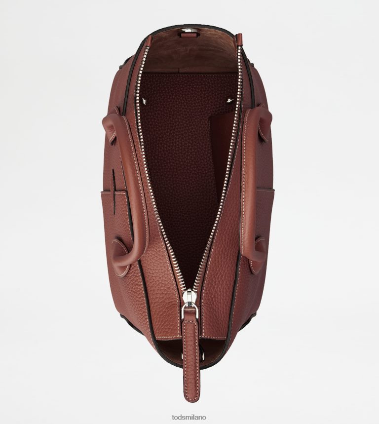 donnemarrone Tod's di borsa in pelle piccola P66X8B324