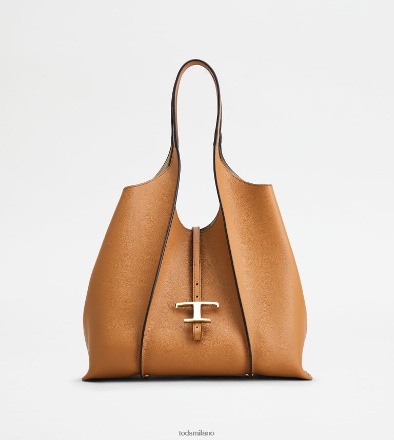 donnemarrone Tod's t Intramontabile borsa shopping in pelle media P66X8B276