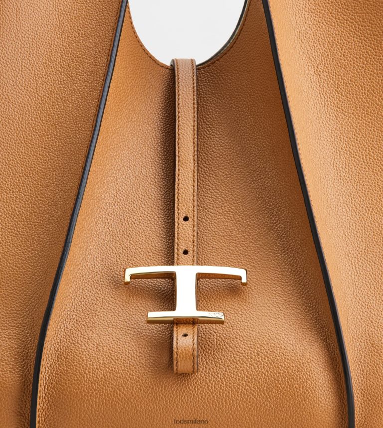 donnemarrone Tod's t Intramontabile borsa shopping in pelle media P66X8B276