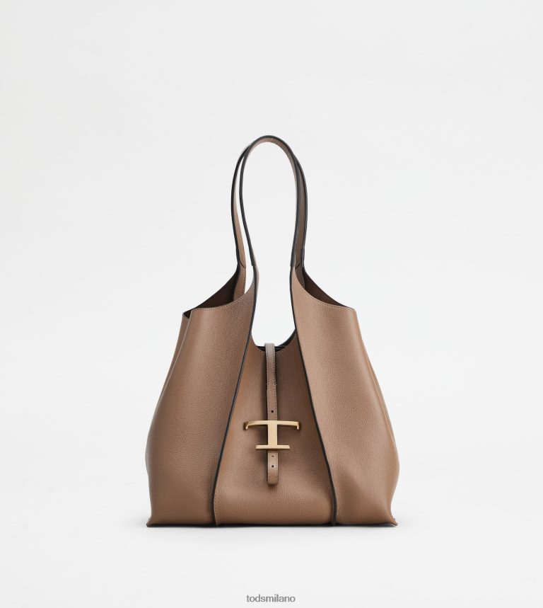 donnemarrone Tod's t Intramontabile borsa shopping in pelle piccola P66X8B314