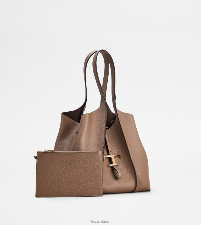 donnemarrone Tod's t Intramontabile borsa shopping in pelle piccola P66X8B314