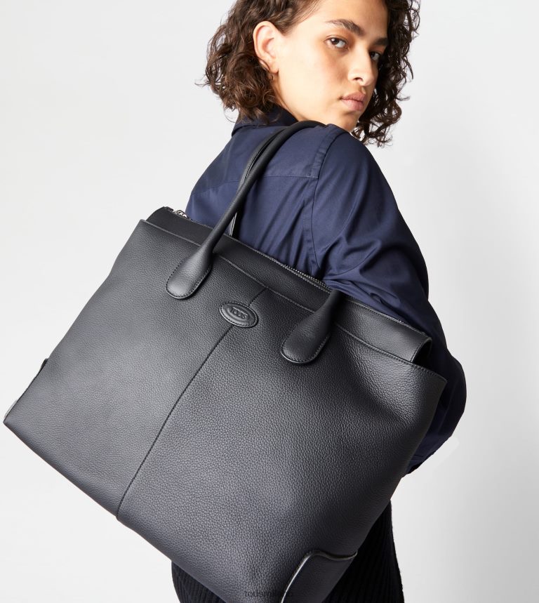 donnenero Tod's di borsa in pelle grande P66X8B266