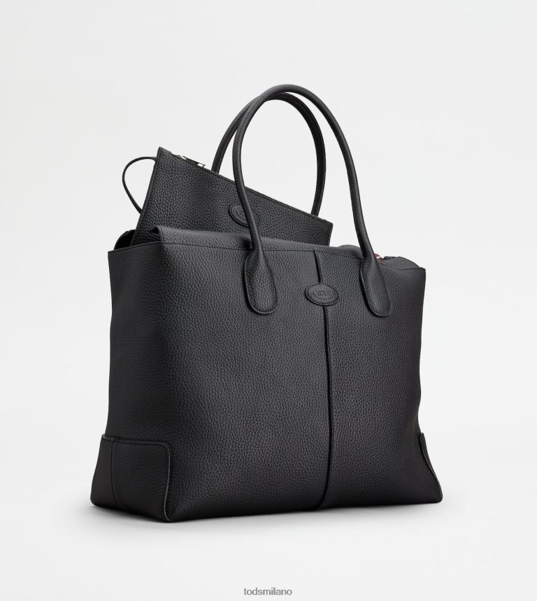 donnenero Tod's di borsa in pelle grande P66X8B266