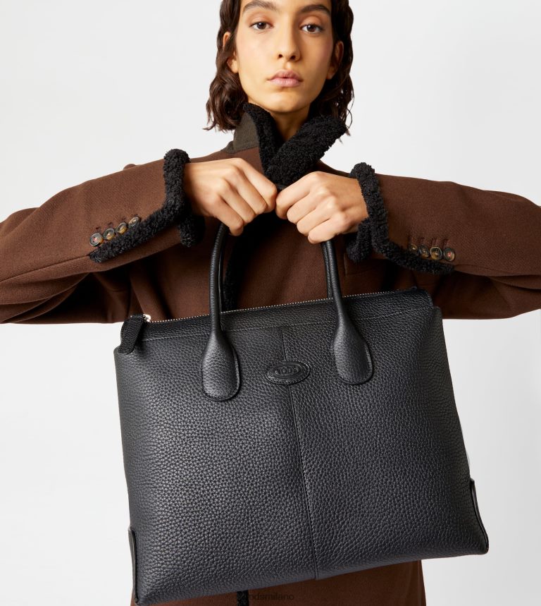 donnenero Tod's di borsa in pelle media P66X8B262