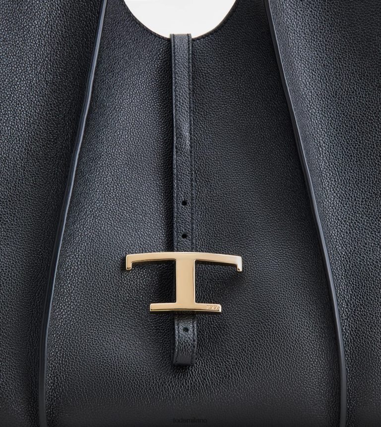 donnenero Tod's t Intramontabile borsa shopping in pelle media P66X8B305