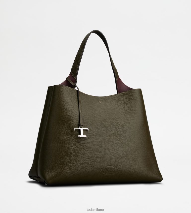 donneverde Tod's borsa in pelle media P66X8B316