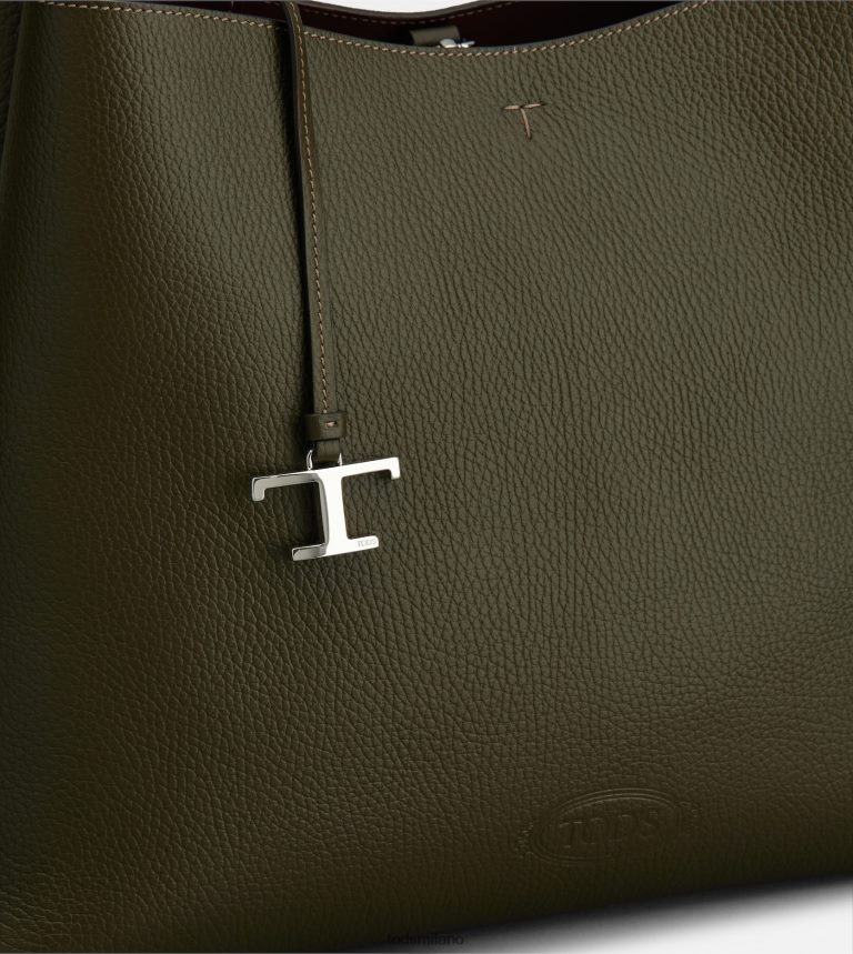 donneverde Tod's borsa in pelle media P66X8B316