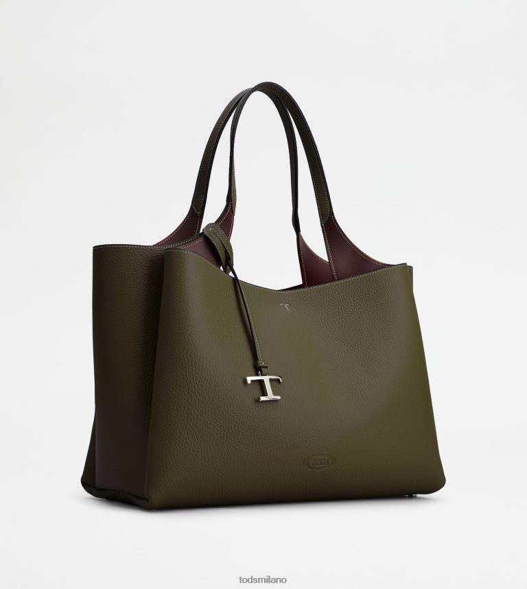 donneverde Tod's borsa in pelle media P66X8B321
