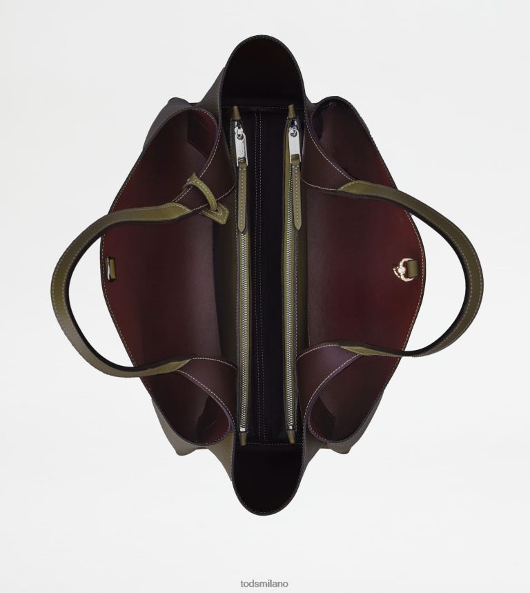 donneverde Tod's borsa in pelle media P66X8B321