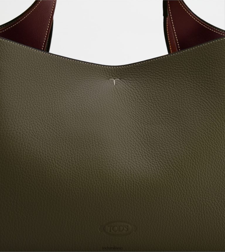 donneverde Tod's borsa in pelle media P66X8B321
