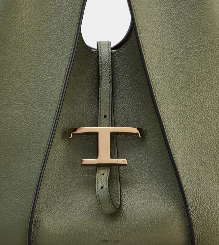 donneverde Tod's t Intramontabile borsa shopping in pelle piccola P66X8B311