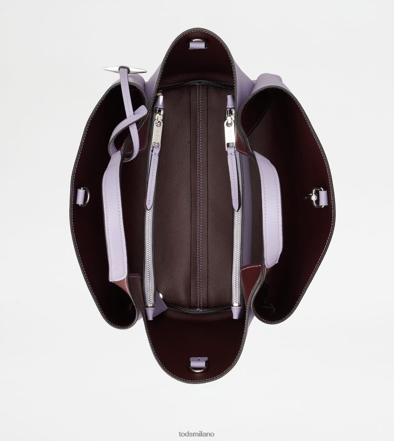 donneViola Tod's borsa in pelle mini P66X8B372