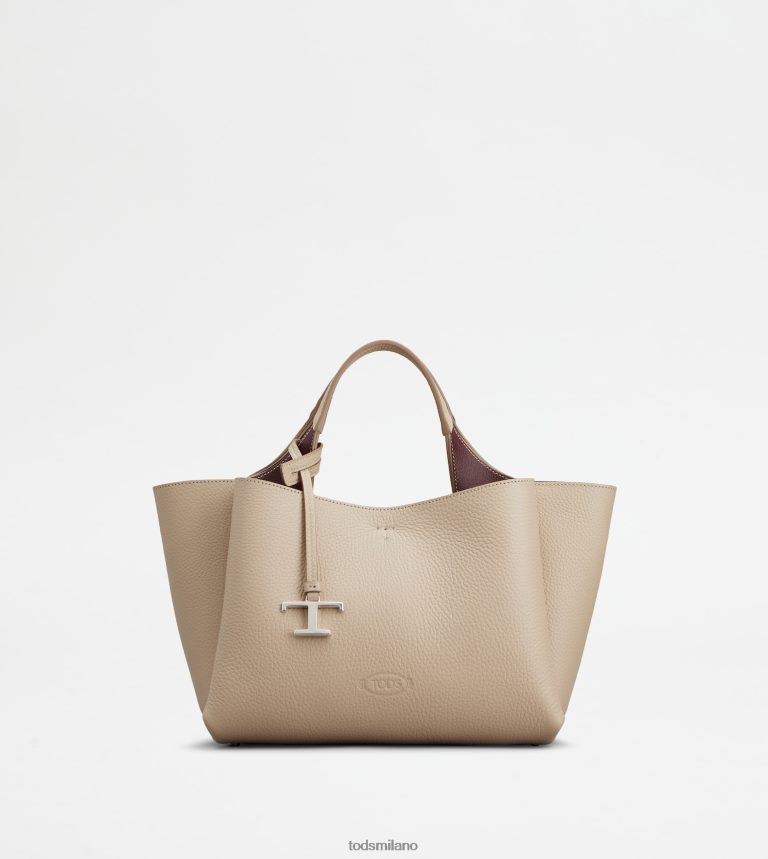 donnebeige Tod's borsa in pelle mini P66X8B363