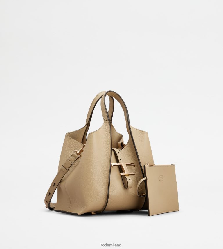 donnebeige Tod's t Intramontabile borsa shopping in pelle mini P66X8B340