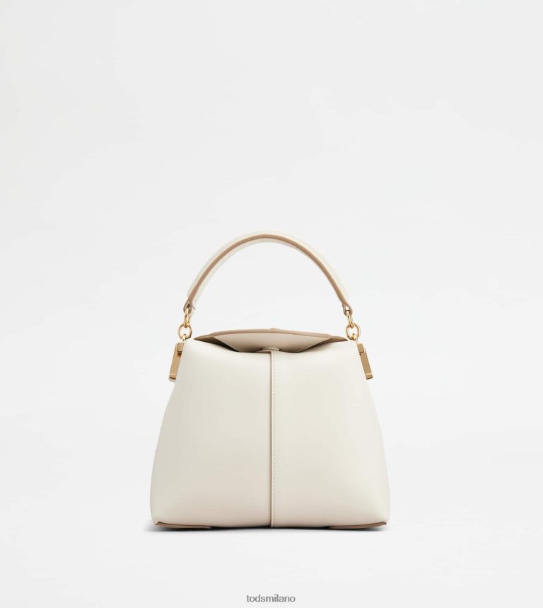 donnebianco Tod's borsa messenger tote t case in pelle micro P66X8B347