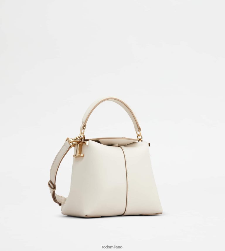 donnebianco Tod's borsa messenger tote t case in pelle micro P66X8B347