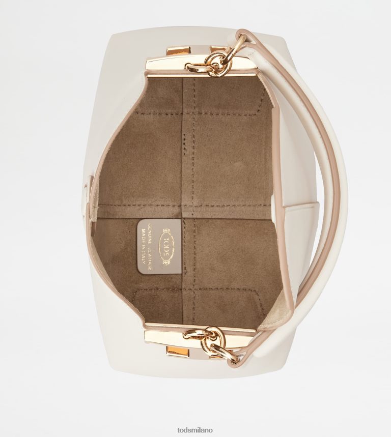 donnebianco Tod's borsa messenger tote t case in pelle micro P66X8B347