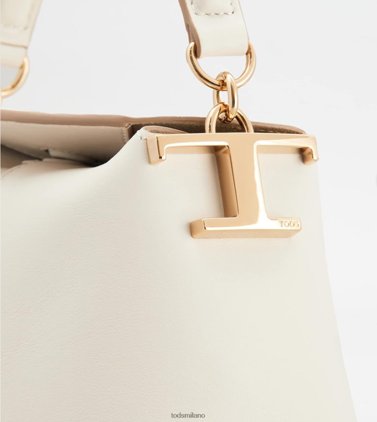 donnebianco Tod's borsa messenger tote t case in pelle micro P66X8B347
