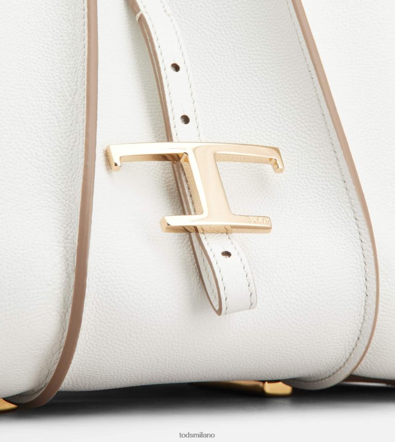 donnebianco Tod's t Intramontabile borsa shopping in pelle mini P66X8B339