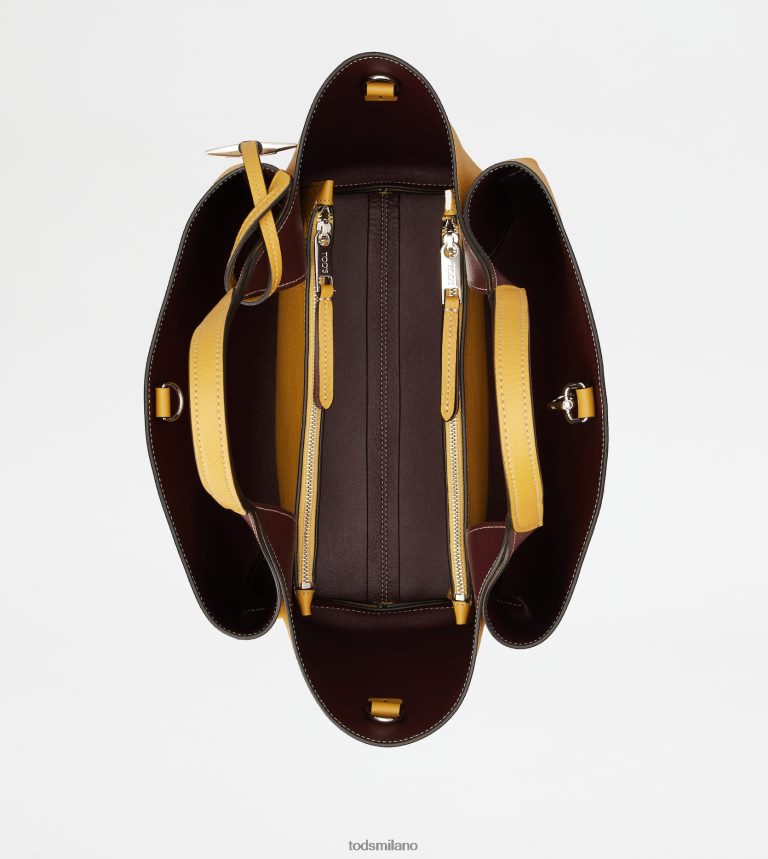 donnegiallo Tod's borsa in pelle mini P66X8B360