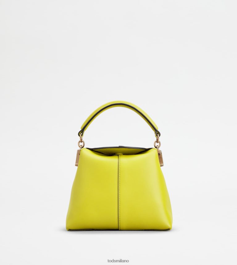 donnegiallo Tod's borsa messenger tote t case in pelle micro P66X8B345