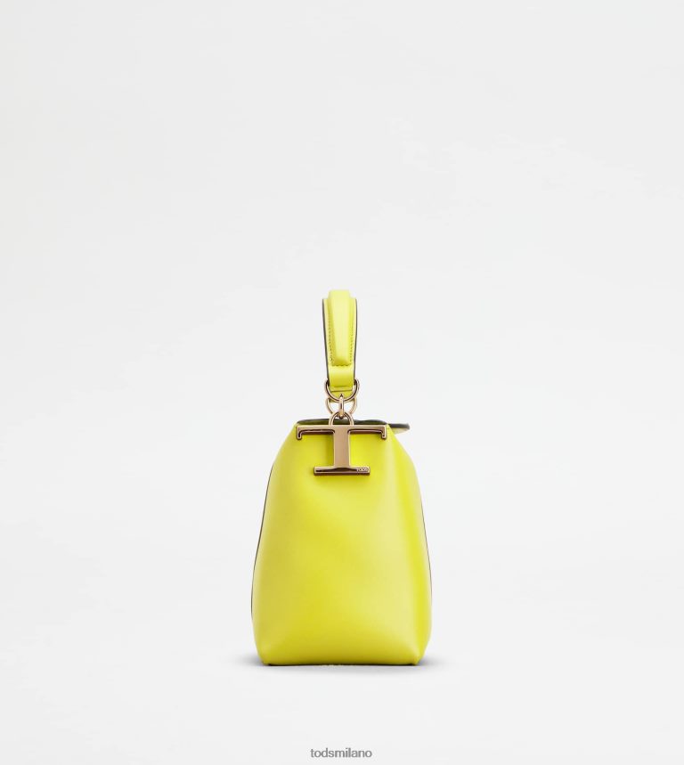 donnegiallo Tod's borsa messenger tote t case in pelle micro P66X8B345