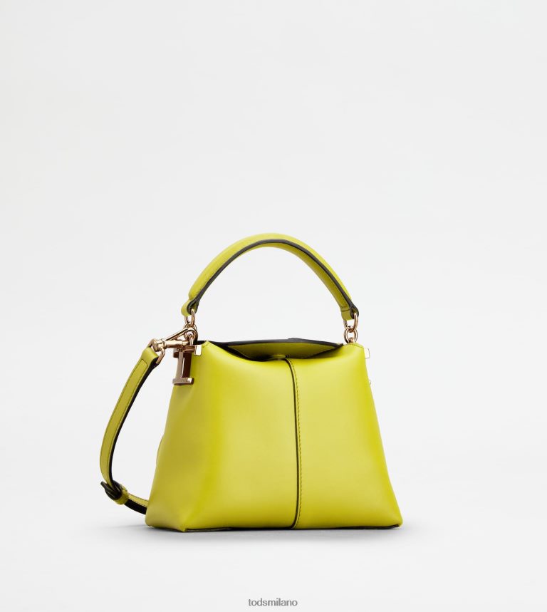 donnegiallo Tod's borsa messenger tote t case in pelle micro P66X8B345