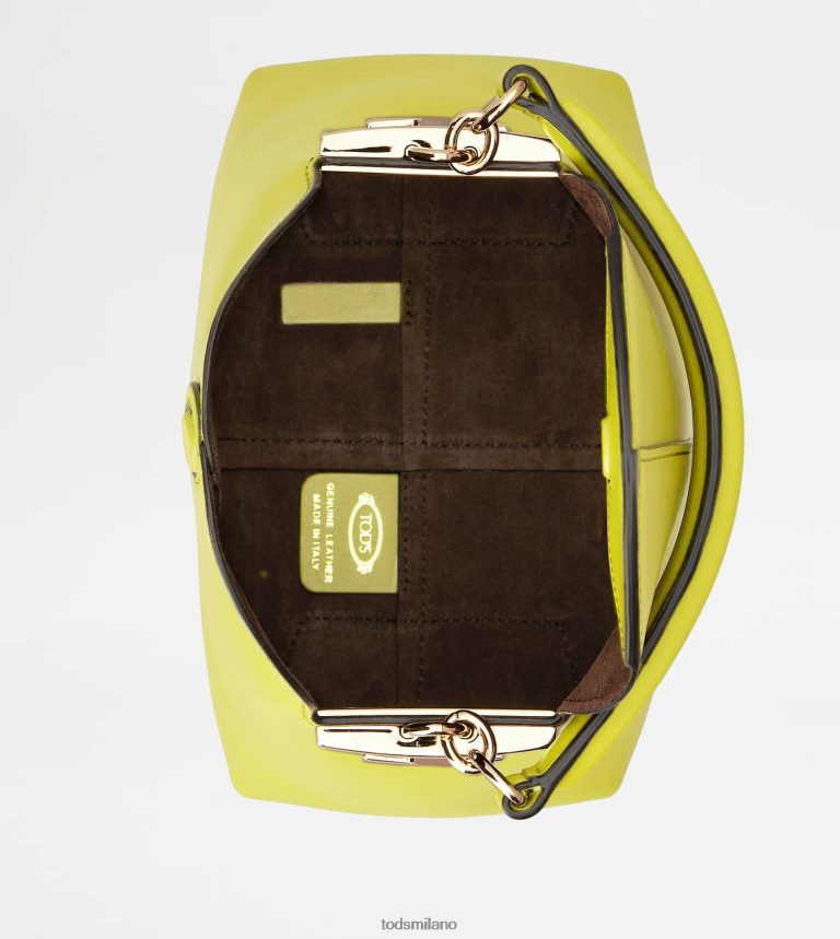 donnegiallo Tod's borsa messenger tote t case in pelle micro P66X8B345