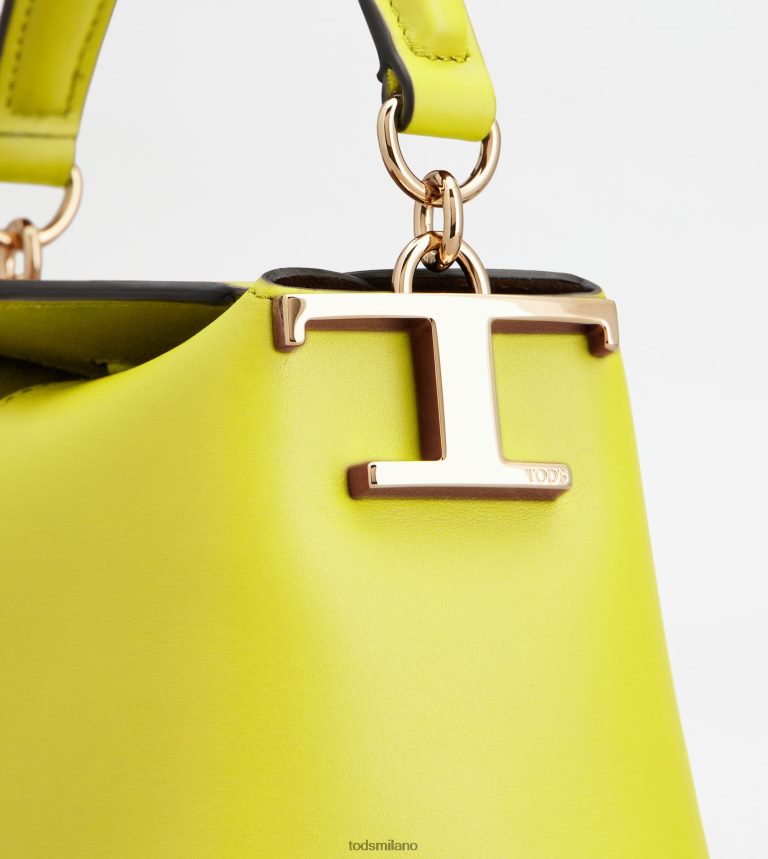 donnegiallo Tod's borsa messenger tote t case in pelle micro P66X8B345