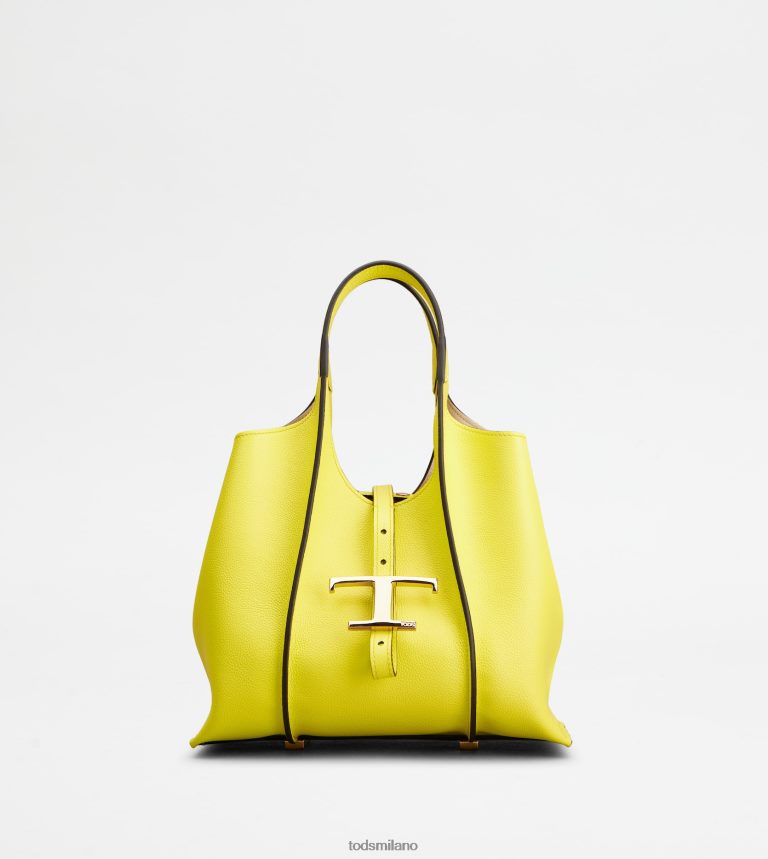 donnegiallo Tod's t Intramontabile borsa shopping in pelle mini P66X8B336
