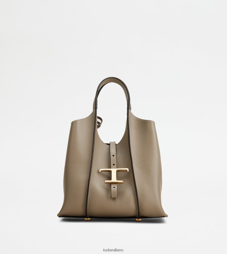 donnegrigio Tod's t Intramontabile borsa shopping in pelle mini P66X8B375