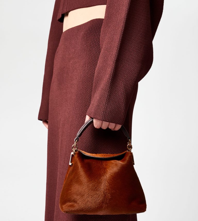donnemarrone Tod's borsa messenger tote t case in micro pelle effetto cavallino P66X8B352
