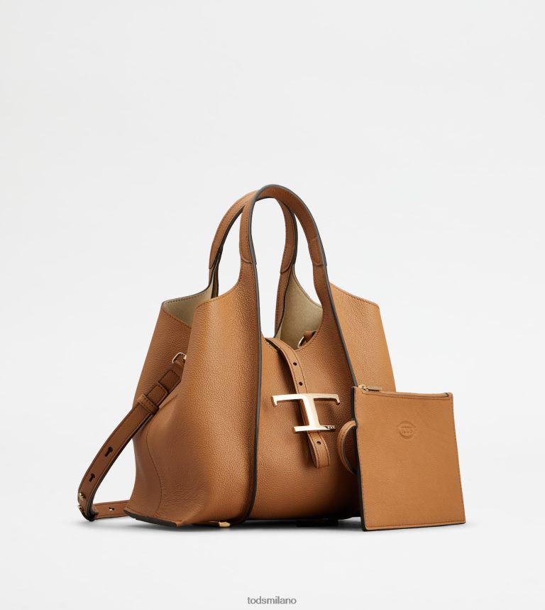donnemarrone Tod's t Intramontabile borsa shopping in pelle mini P66X8B341