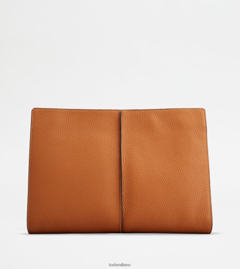 donnemarrone Tod's t Intramontabile portadocumenti in pelle medio P66X8B366