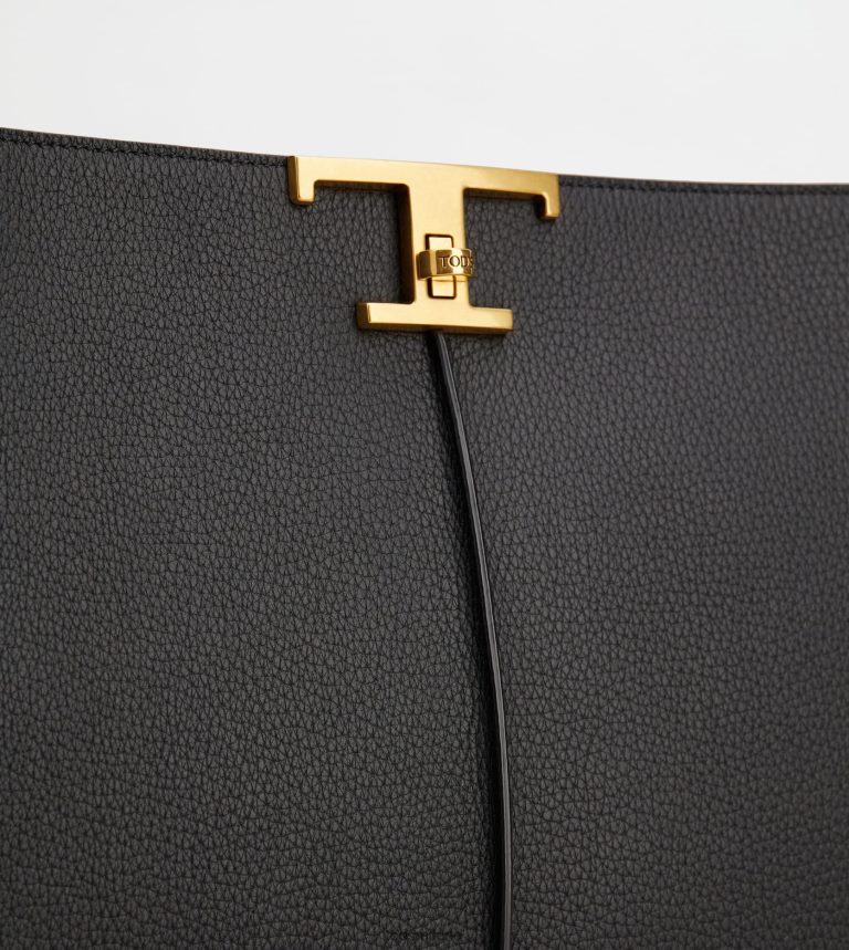 donnenero Tod's t Intramontabile portadocumenti in pelle medio P66X8B365