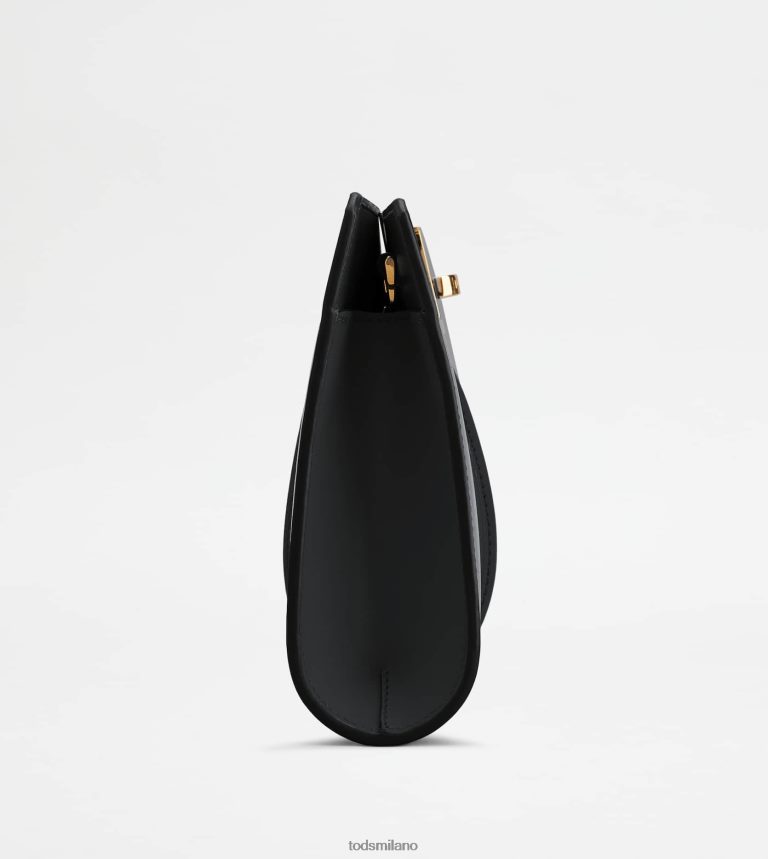 donnenero Tod's t intramontabile pochette in pelle piccola P66X8B354