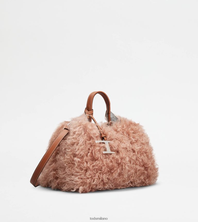 donnerosa Tod's borsa in mohair e pelle micro P66X8B374