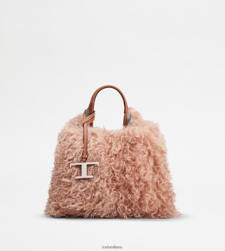 donnerosa Tod's borsa in mohair e pelle mini P66X8B356