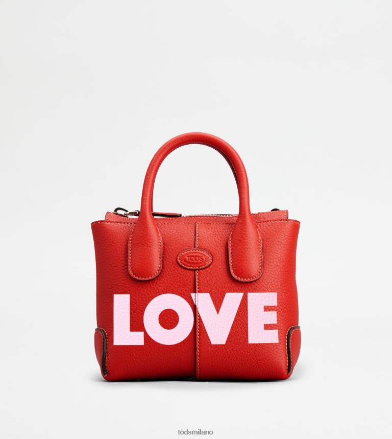 donnerosso Tod's di borsa in pelle mini P66X8B364