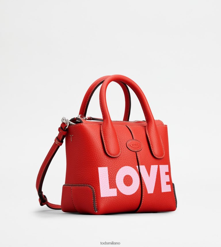 donnerosso Tod's di borsa in pelle mini P66X8B364