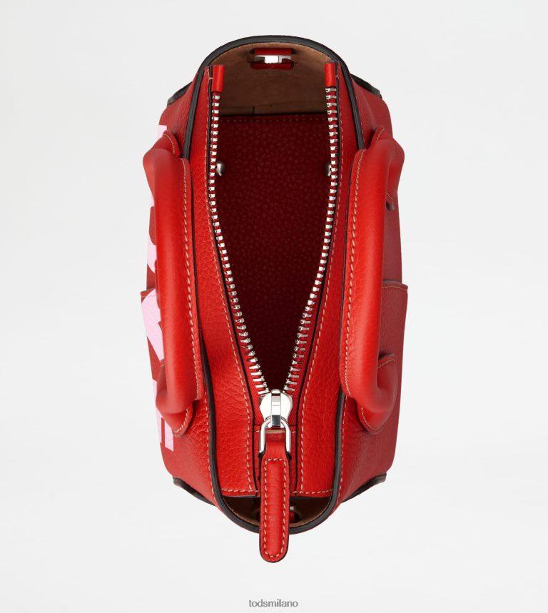donnerosso Tod's di borsa in pelle mini P66X8B364