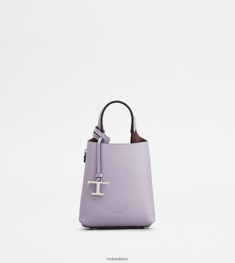 donneViola Tod's micro borsa in pelle P66X8B458